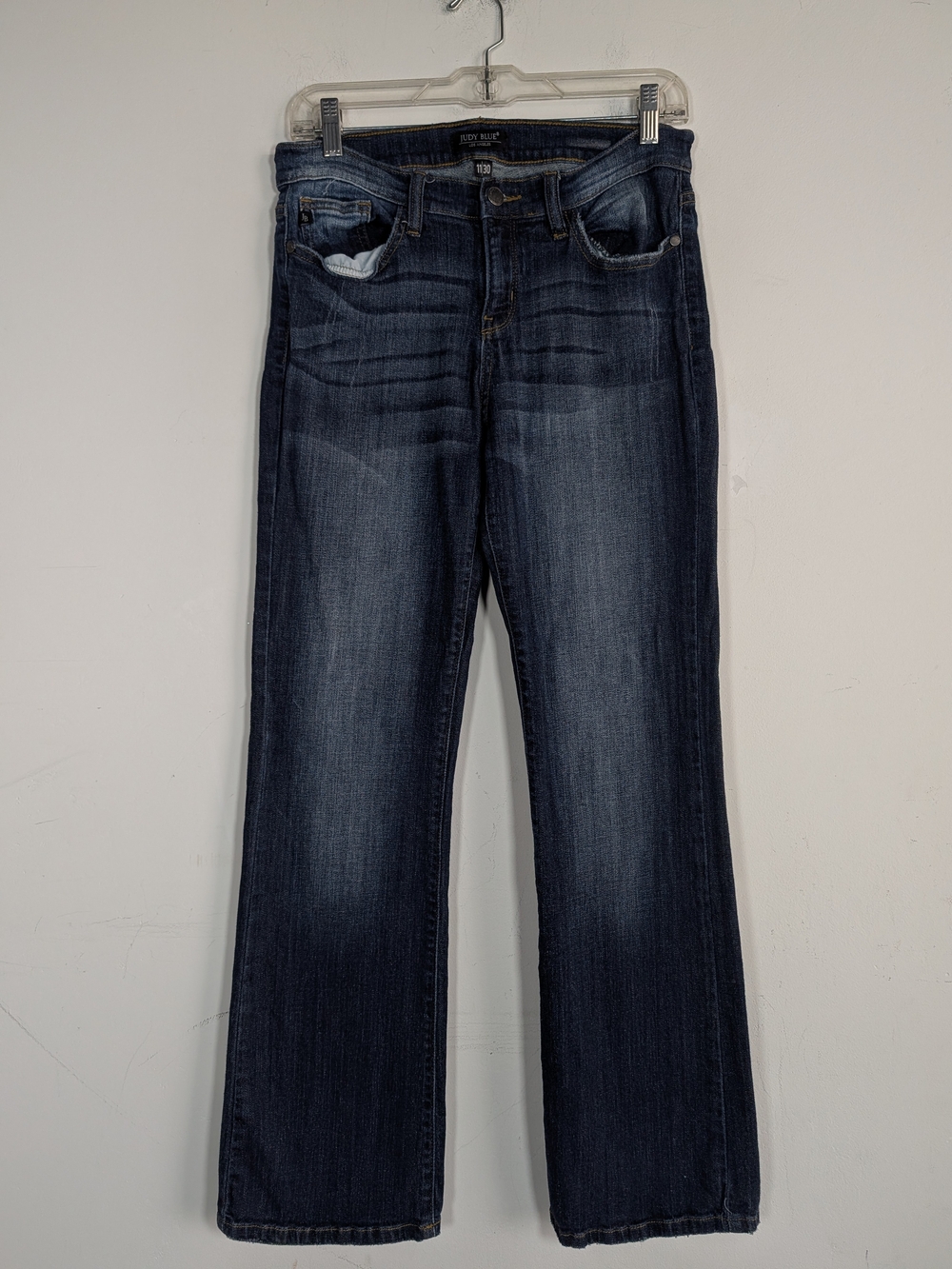 Judy Blue Dark Blue Bootcut Jeans, Size 11/30
